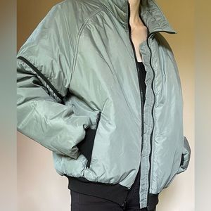Vintage Swing West Gray Puffer Jacket